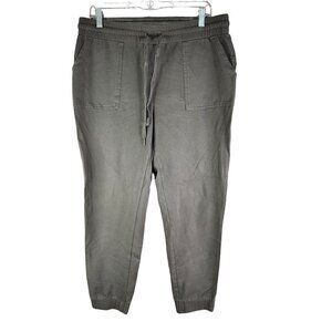 Mens Gray 32 Degrees Cool Jogger Pants Elastic Drawstring Waist Size L